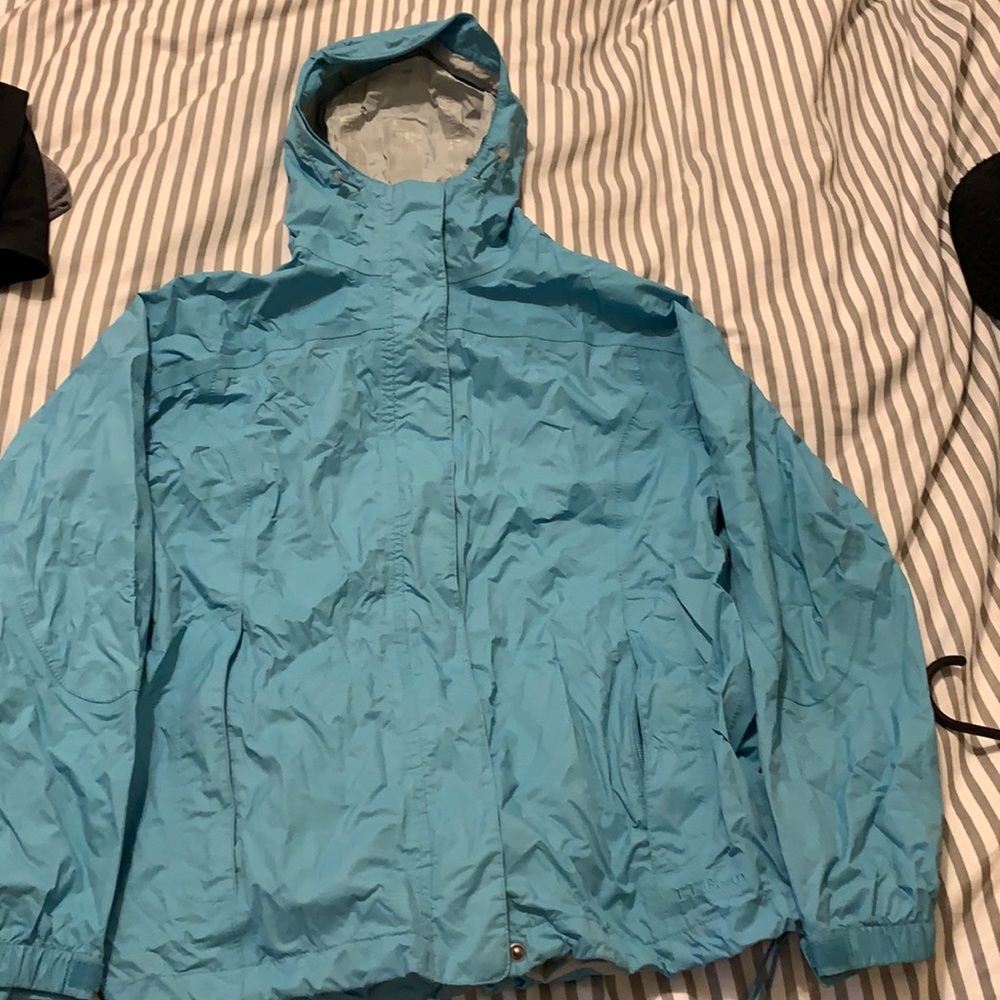 LLBean rain jacket shell